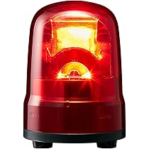 Amazon.co.jp: パトライト(PATLITE) 回転灯 SKH-M1T-R Φ100 DC12